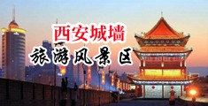 大鸡吧插B视频中国陕西-西安城墙旅游风景区